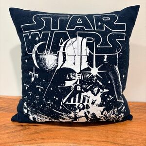 One-Of-A-Kind Star Wars Black & White Graphic Accent Throw Pillow | 17 x 17